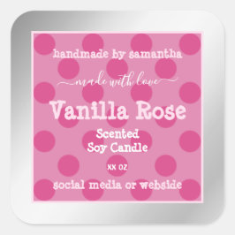 Pegatina Cuadrada Profesional de etiquetas de empaquetado de product