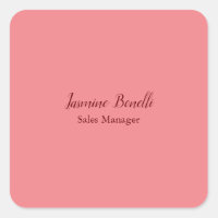 Profesional Moderno Añadir nombre Minimalista pers