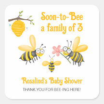 Pronto Será Una Familia De 3 Bumble Abejas Baby Sh