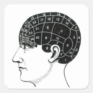 Pegatina Cuadrada Propensiones nacionales