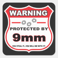 protegido por protección de 9 mm