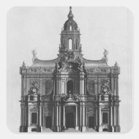 Proyecto para la iglesia del Santo-Sulpice