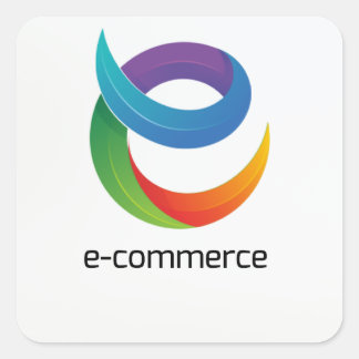 Pegatina Cuadrada Publicidad