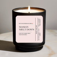 Punto Mamá derribar | Candle divertida