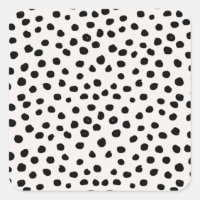 Puntos De Impresión De Animales Dalmatianos Blanco