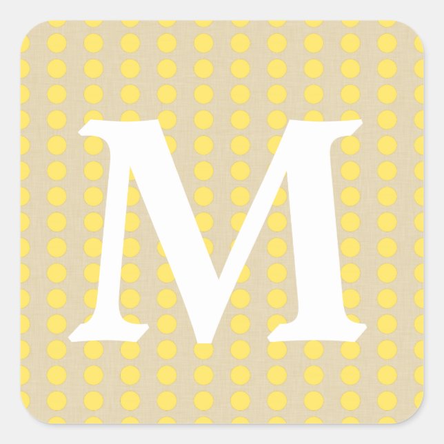 Pegatina Cuadrada Puntos de los estados de ánimo de las especias mos (Anverso)