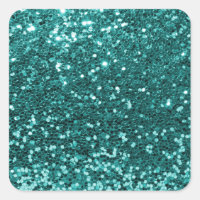 Purpurina de moda Verde azulada Faux