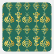 Purpurina de vacaciones Gold Holly Stars