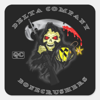 Pegatina Cuadrada QC Taggin