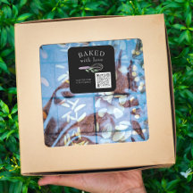 QR Código hornear Alimentos Análisis Allegry Negro