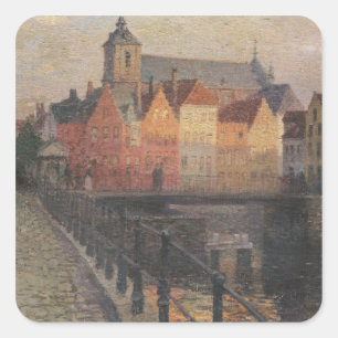 Pegatina Cuadrada Quai de la Paille, Brujas