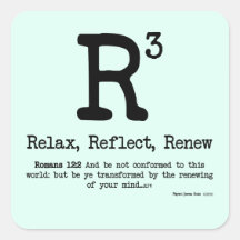 R3: Relájese, reflexione, renueve