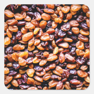 Pegatina Cuadrada Raisins