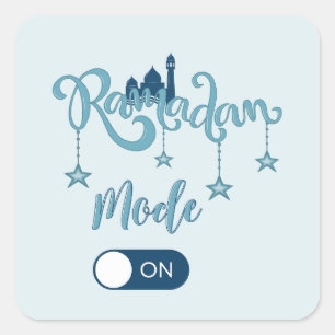 Pegatina Cuadrada RAMADAN MOOD ON Pillows