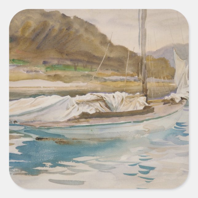 Pegatina Cuadrada Ras inactivas (Anverso)