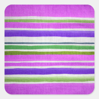 Pegatina Cuadrada Rayas meteorológicas