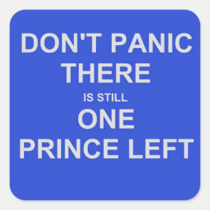 Pegatina Cuadrada Real boda - 29 de abril de 2011 - Harry