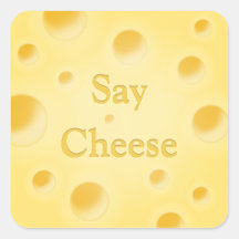 Rebanada de queso amarillo personalizable "Di Ques