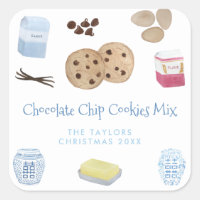 Receta de cocina de chocolate mezclar regalo de br