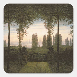 Pegatina Cuadrada Recuerdo de Johann Bremen