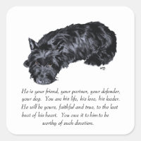 Recuerdos de Terrier Escocés - MACHO