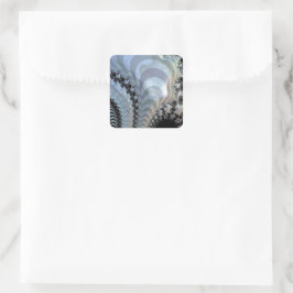 Pegatina Cuadrada Recursive Realms