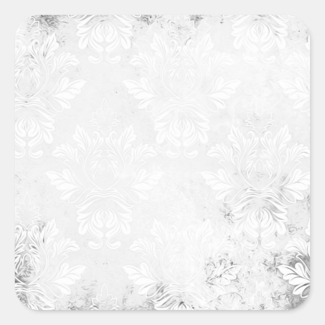 Pegatina Cuadrada Rediseñar desde cero Crea tus propios (Anverso)