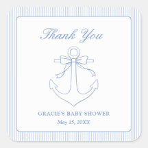 Regalo de agradecimiento para baby shower de Ahoy 