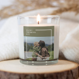 Pegatina Cuadrada Regalo de Día de la Madre fotográfico personalizad