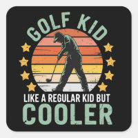 Regalo divertido para niños golfistas y amantes de