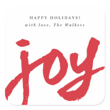 Regalo navideño de joy Navidades manuscritos