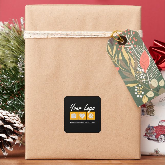 Pegatina Cuadrada Regalo personalizado Para Hombres Cumpleaños Padre (Vacaciones)