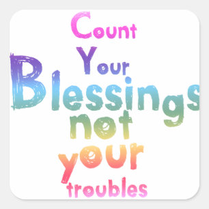 Pegatina Cuadrada Regalos para levantar sus bebidas espirituosas y