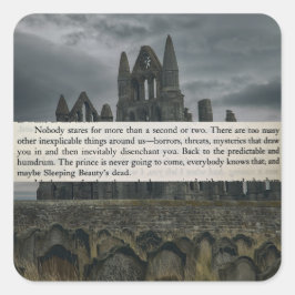 Pegatina Cuadrada Reina de los malditos