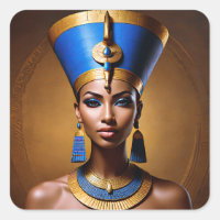 "Reina Nefertiti", bella antigua reina africana