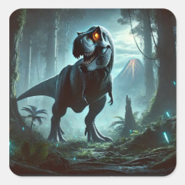 Pegatina Cuadrada Reloj de pared