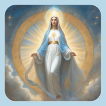 Representación celestial de Virgin Mary Halo