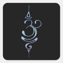 Pegatina Cuadrada Respirar 1