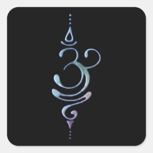 Pegatina Cuadrada Respirar 1