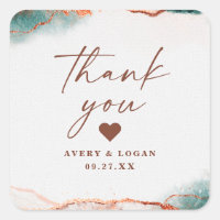 Resumen moderno Boda de Terra Cotta Call Gracias