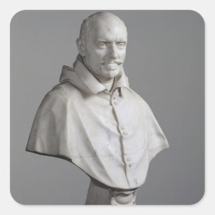 Pegatina Cuadrada Retrato de Alessandro