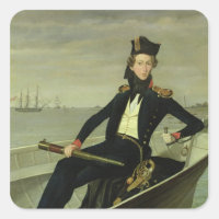 Retrato de un joven oficial naval danés, 1841