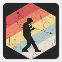 Retro colorido de vintage Yoyo Player