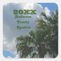 Reunión Familiar Tropical Palmeras Vacaciones de V