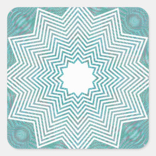 Pegatina Cuadrada RGB Pattern Flake