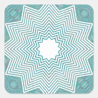 Pegatina Cuadrada RGB Pattern Flake