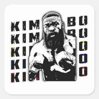 Pegatina Cuadrada RIP Kimbo Slice