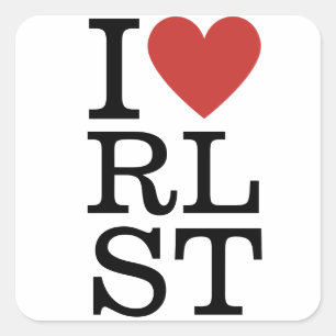 Pegatina Cuadrada ❤️ RLST Estudios Religiosos para estudiantes/Facul