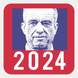 PEGATINA CUADRADA ROBERT F KENNEDY JR. 2024