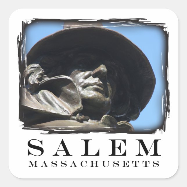 Pegatina Cuadrada Roger Conant (Anverso)